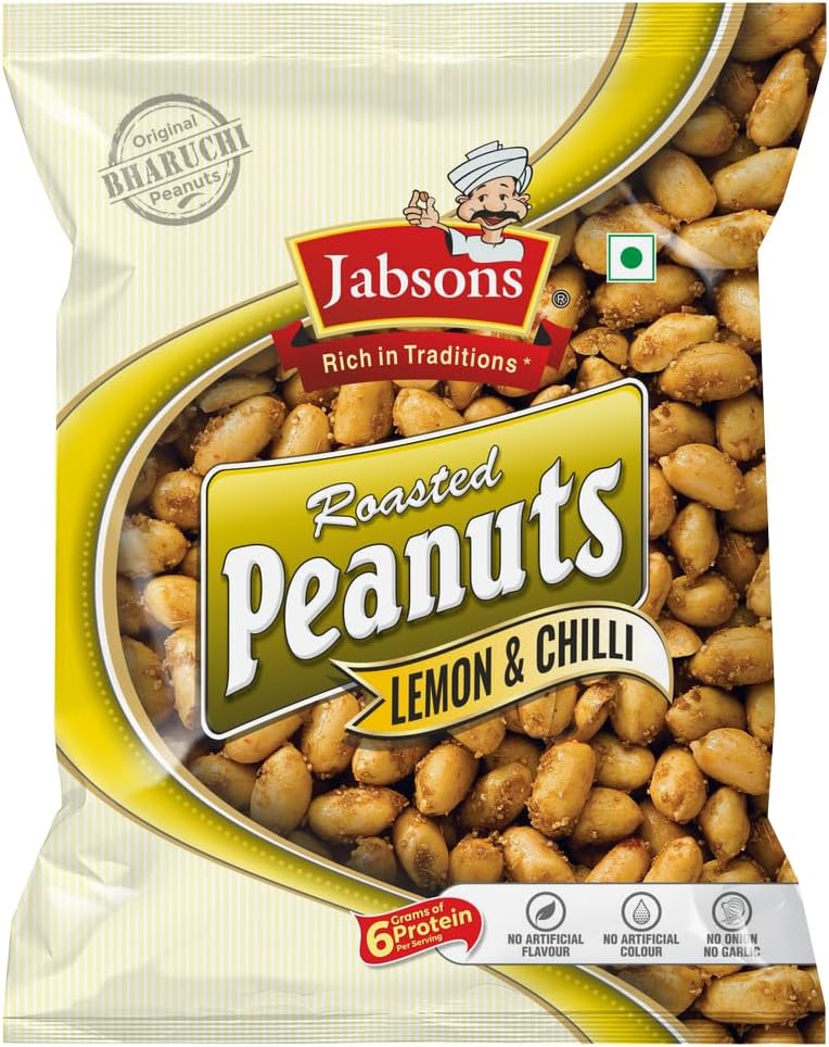 Lemon and Chilli Roasted Peanuts, 140 G