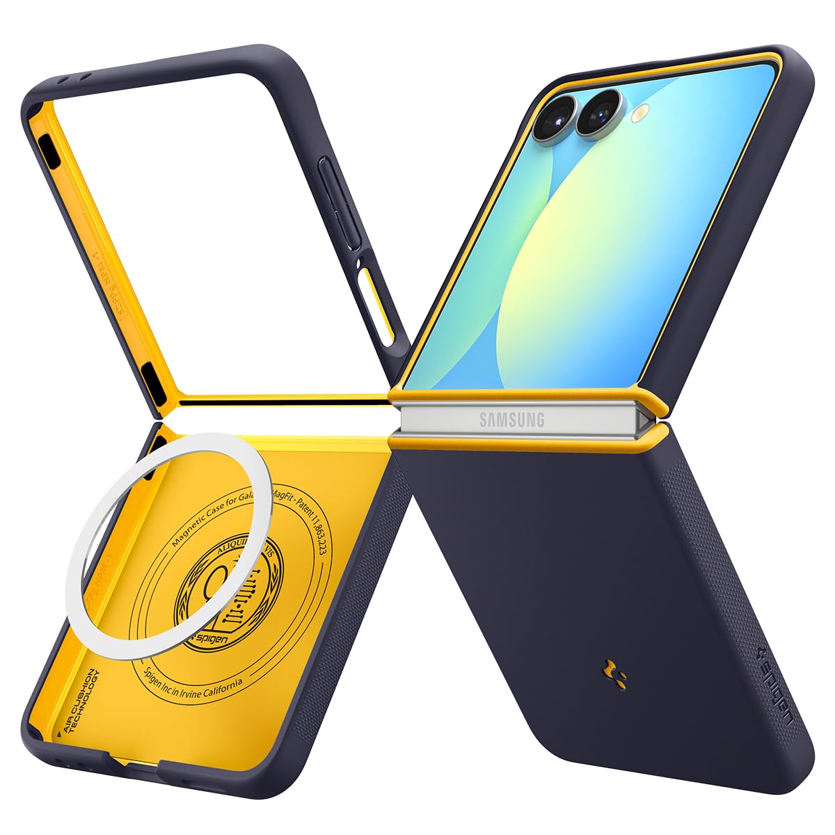Galaxy Z Flip7 本体 / 公式カバー / Spigenフィルム Amazon.co.jp: Spigen Galaxy Z Flip7 ガラスフィルム EZ Fit 貼り付け