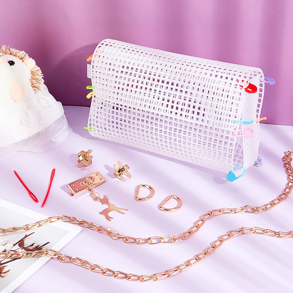 Amazon.co.jp: WADORN DIYかぎ針編みバッグ作成キット 刺繍