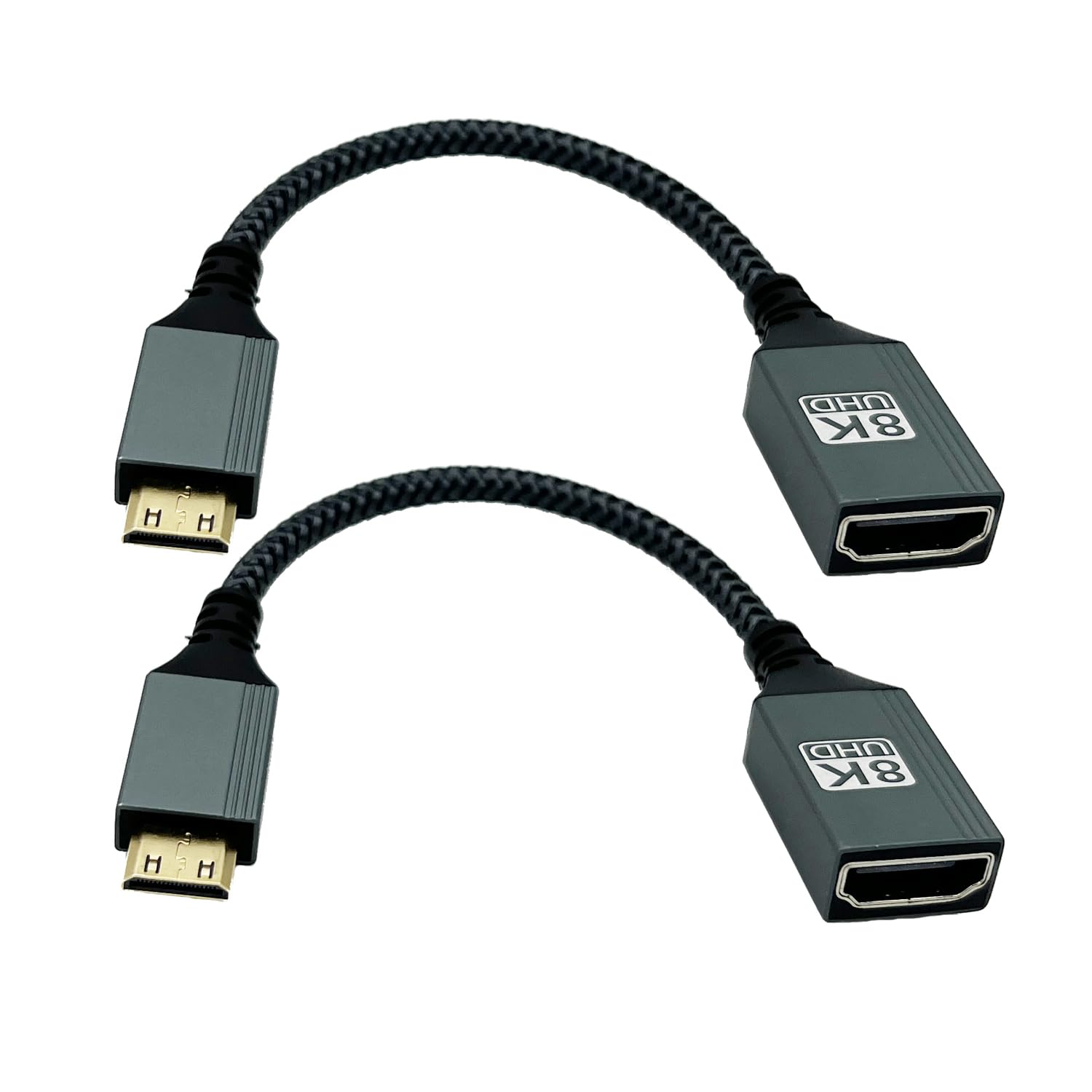 Amazon | Seadream 8K UHD Mini HDMI - HDMIアダプター 2.1、HDMIメス