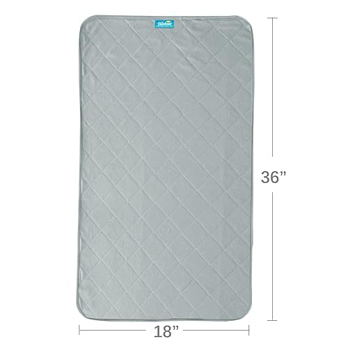 Miniatura 4 de Almohadilla impermeable para bebé lavable 36 x 18 pulgadas protector antideslizante a prueba de agua para cunamoisés almohadilla de cama de