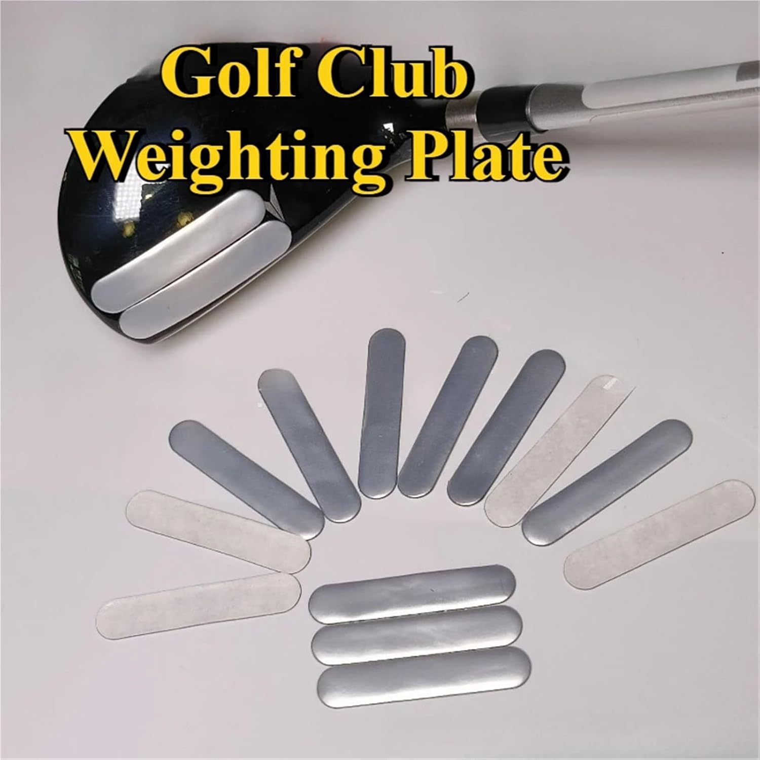 50 PCS Golf Club Weighted Lead Sheet Accessories Add Swing Weight for Outdoor Sport