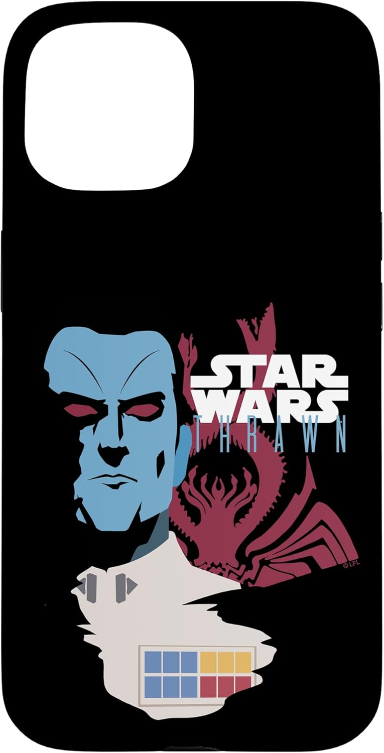 iPhone 12 Pro Max Star Wars General Thrawn Distressed Portrait Case