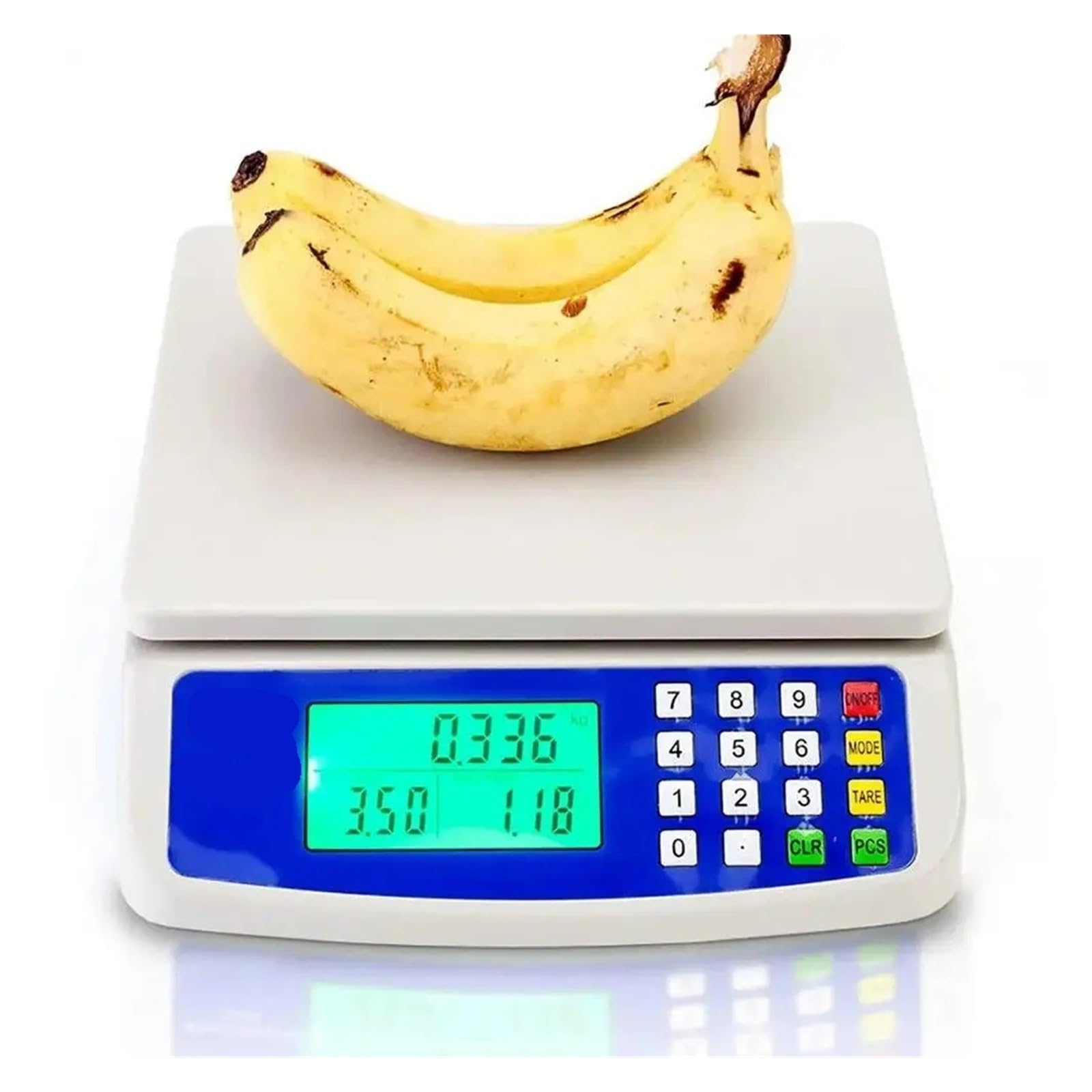 Báscula digital, Báscula electrónica digital de alta precisión con pantalla LCD 30 kg/1 g for cocina, báscula for alimentos