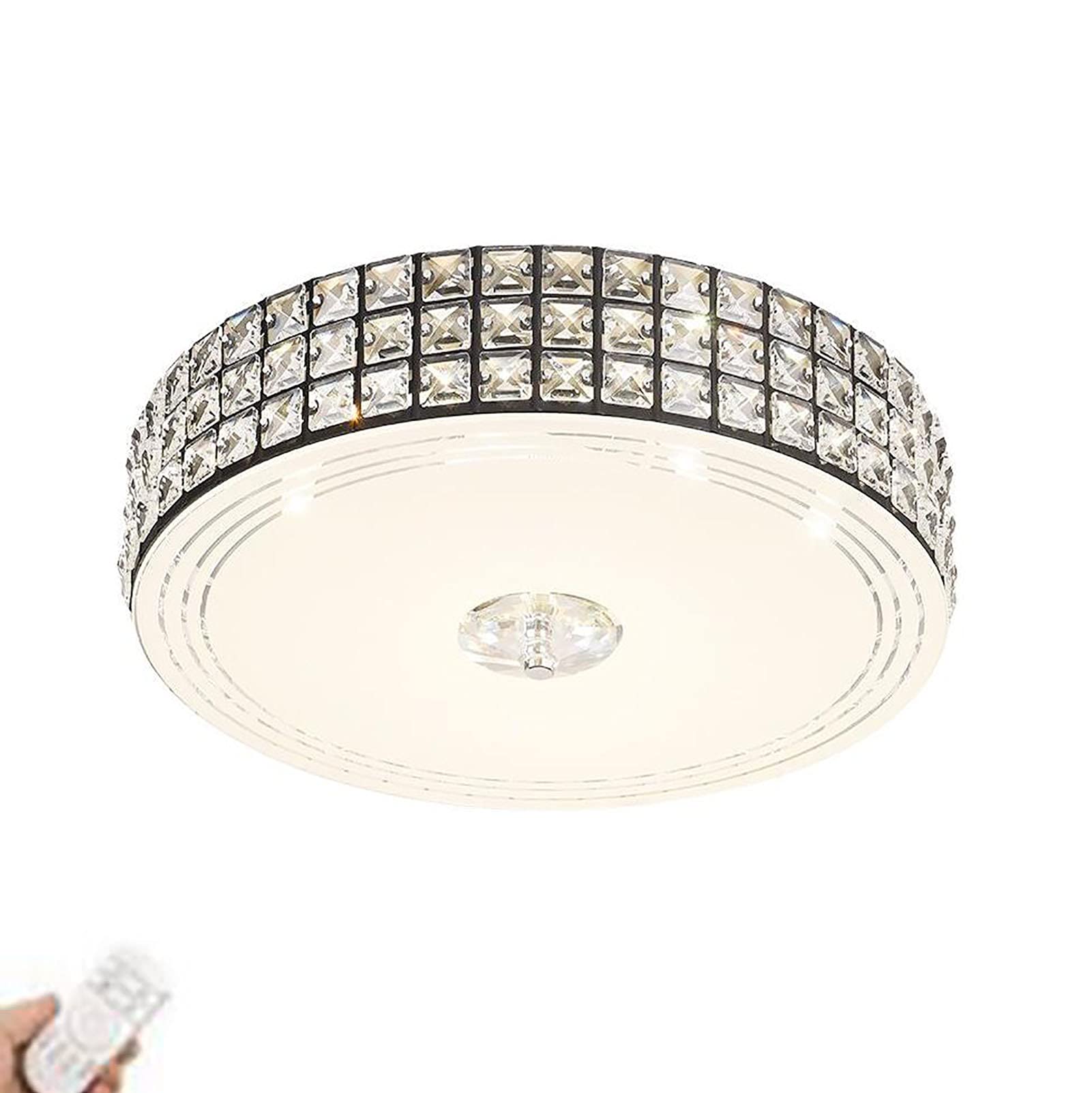 RRJJ LED Ceiling Light Dimmable Living Room Lamp with Remote Control Colour Changing Bedroom Ceiling Lamp Modern Ceiling Lighting Ceiling Lighting Chandelier Lamp-Stepless dimming 50 *