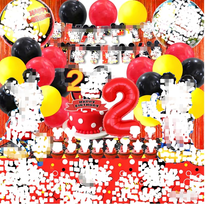 51 Pièces Kit Anniversaire Micke, Decoration Anniversaire Micke, Ballon Micke, Deco Anniversaire Micke, Anniversaire Micke, Ballon Micke anniversaire,...