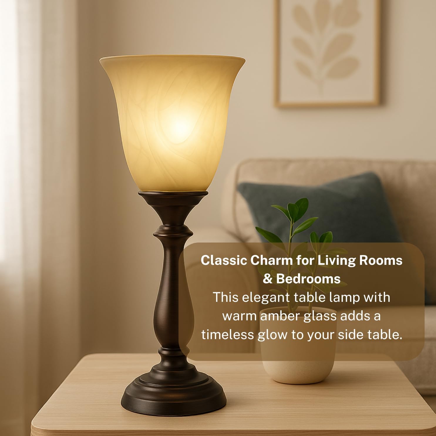 LIGHTACCENTS Alabaster Glass Pendant Light Shade - Farmhouse Style Chandelier Shades, 6"x6", Socket Nut Compatible - Upgrade Pendants, Wall Vanitie, Table Lamps -3-Pack