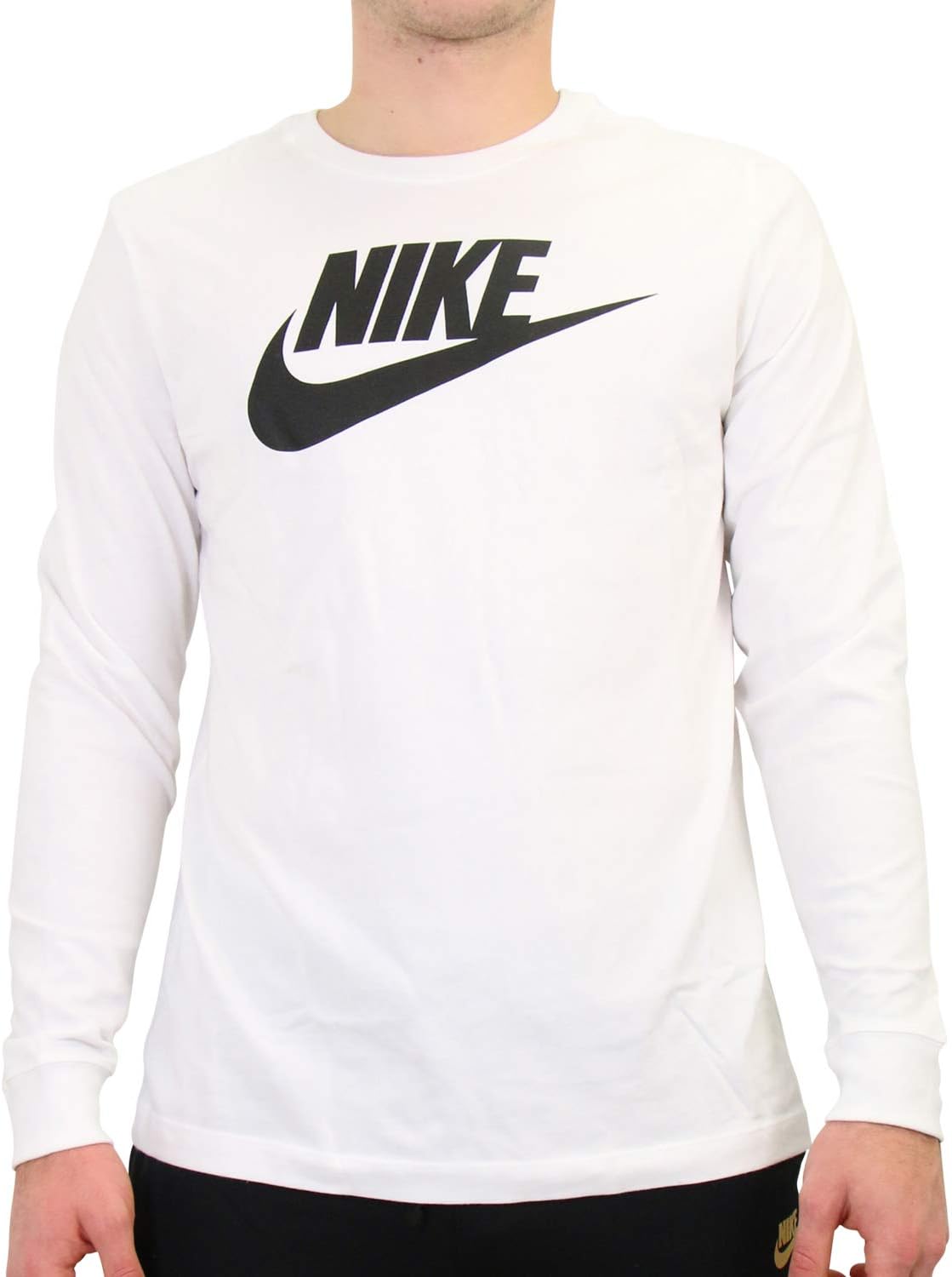 Nike Mens Sportswear Long Sleeve Tee Icon Futura