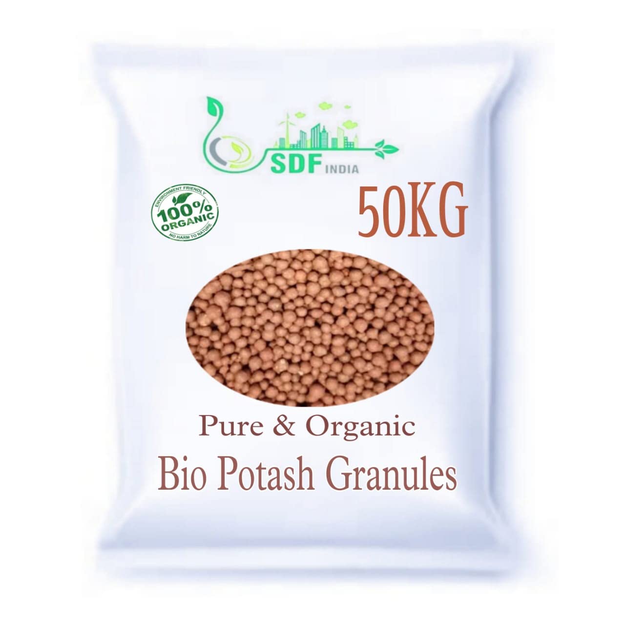 SDF INDIA Organic Potash Essential Grenual Fertilizer for Gardening (50KG) (B0B323W8YR) Amazon Price History, Amazon Price Tracker