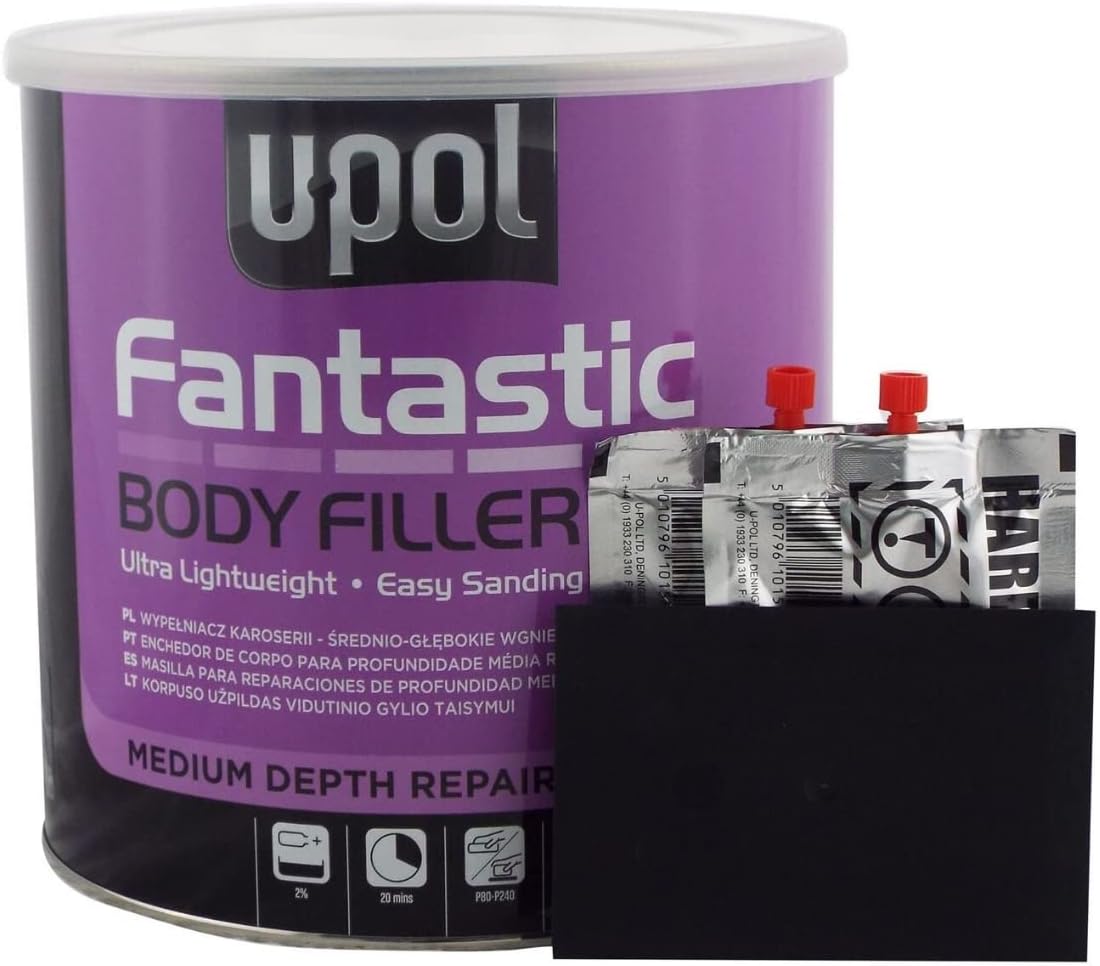 U-Pol FANT/3 Fantastic Ultra Lightweight Body Filler, 3 Liter
