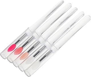 5pcs Reusable Silicone Lip Brush Retractable ...