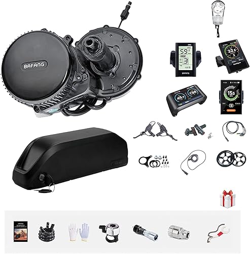 Miniatura 10 de BAFANG BBSHD BBS03 4852V 1000W Kit de conversión de bicicleta eléctrica con batería de litio de 52 V y cargador DIY Kit de motor de bicicleta