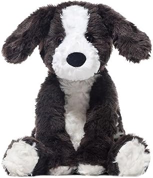 Persche Border Collie - Soft Toy Dog, Realistic Puppy | Realistic Black and White Plush