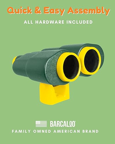 Miniatura 5 de Barcaloo Juego de prismáticos para patio de recreo, accesorios para niños, equipo de gimnasio de jungla al aire libre, accesorio para juegos, casa