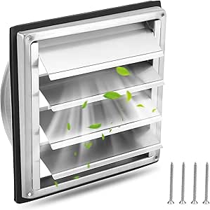 Griglia Di Ventilazione In Acciaio Inox AISI 316 - 18x18cm Per Interni/Esterni, Antiruggine E Amagnetica - Foto 6