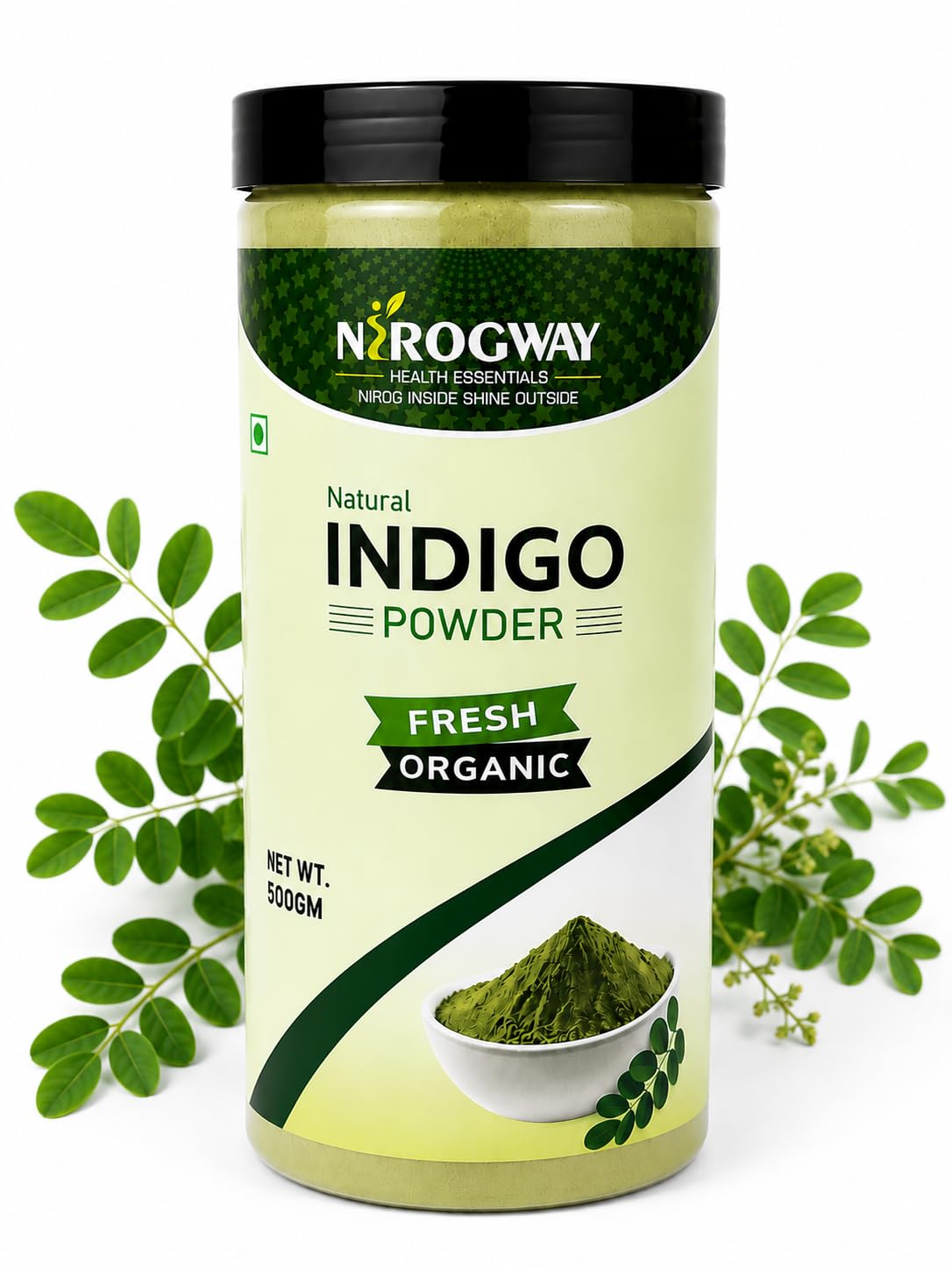 Natural Indigo Powder 500g | Pure Herbal Hair Color Powder | Plant-Based Formula | No Ammonia, No Artificial Colors | Hair Care for Men & Women-image-31