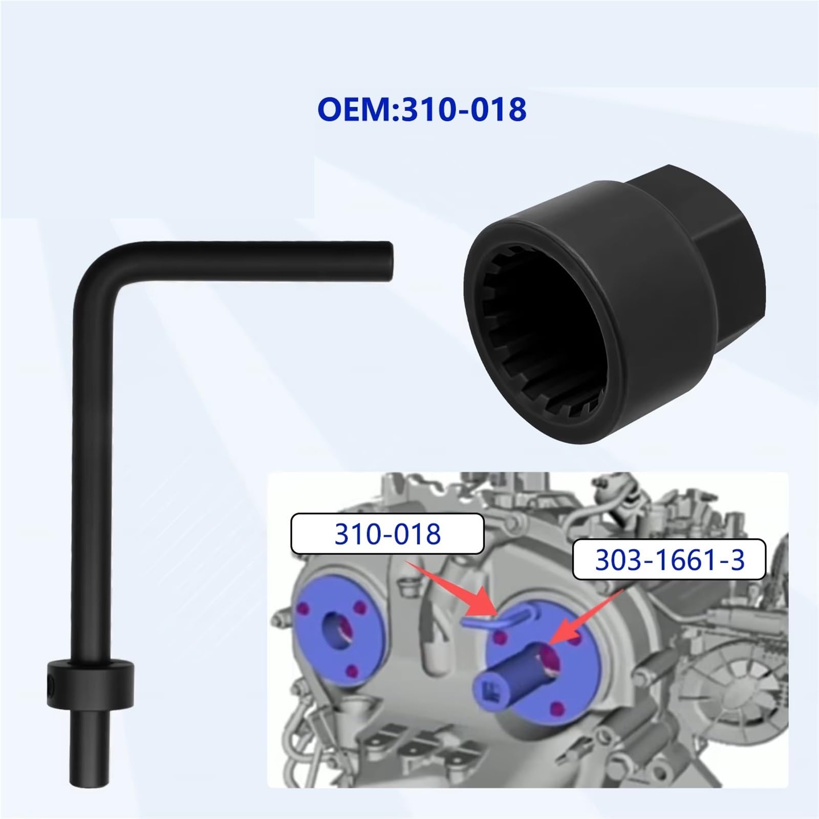 Juego Herramientas Sincronización Árbol Levas Motor Para Ford Para Focus