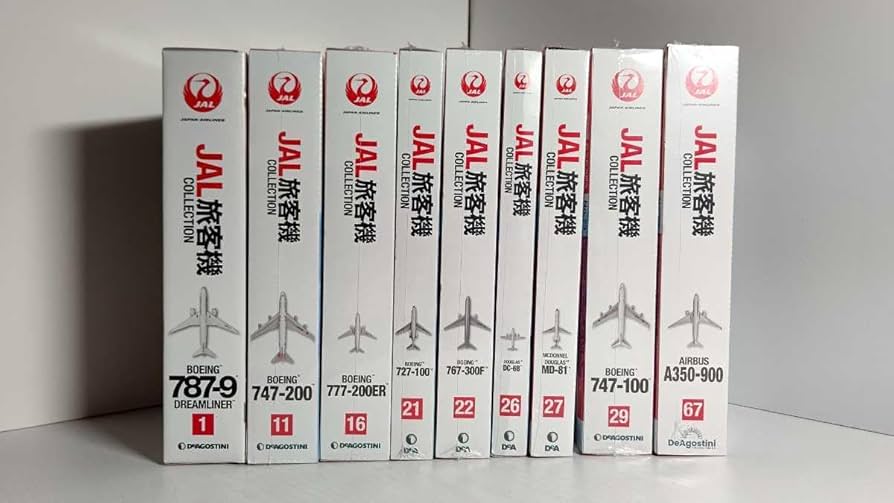 Amazon.co.jp: 1/400 ディアゴスティーニ JAL旅客機コレクション 専用
