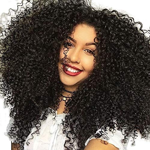 Jaja Hair 9A Brazilian Kinky Curly Virgin Hair 3 Bundles Deal 100% Human Hair Bundles Deep Curly Hair Weave Natural Color Remy Hair Extensions 8 8 8 Inches