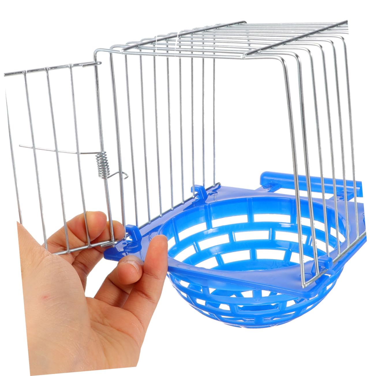 HANABASS 4pièces Lot de Nids pour Pinsons et Perruches Nichoirs en Fibre Naturelle Conception Adaptée Reproduction Nettoyage Facile pour Petits Oiseaux