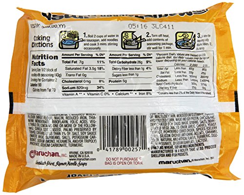 Maruchan Ramen Roast Chicken, 3.0 Oz, Pack Of 24 #TOP1