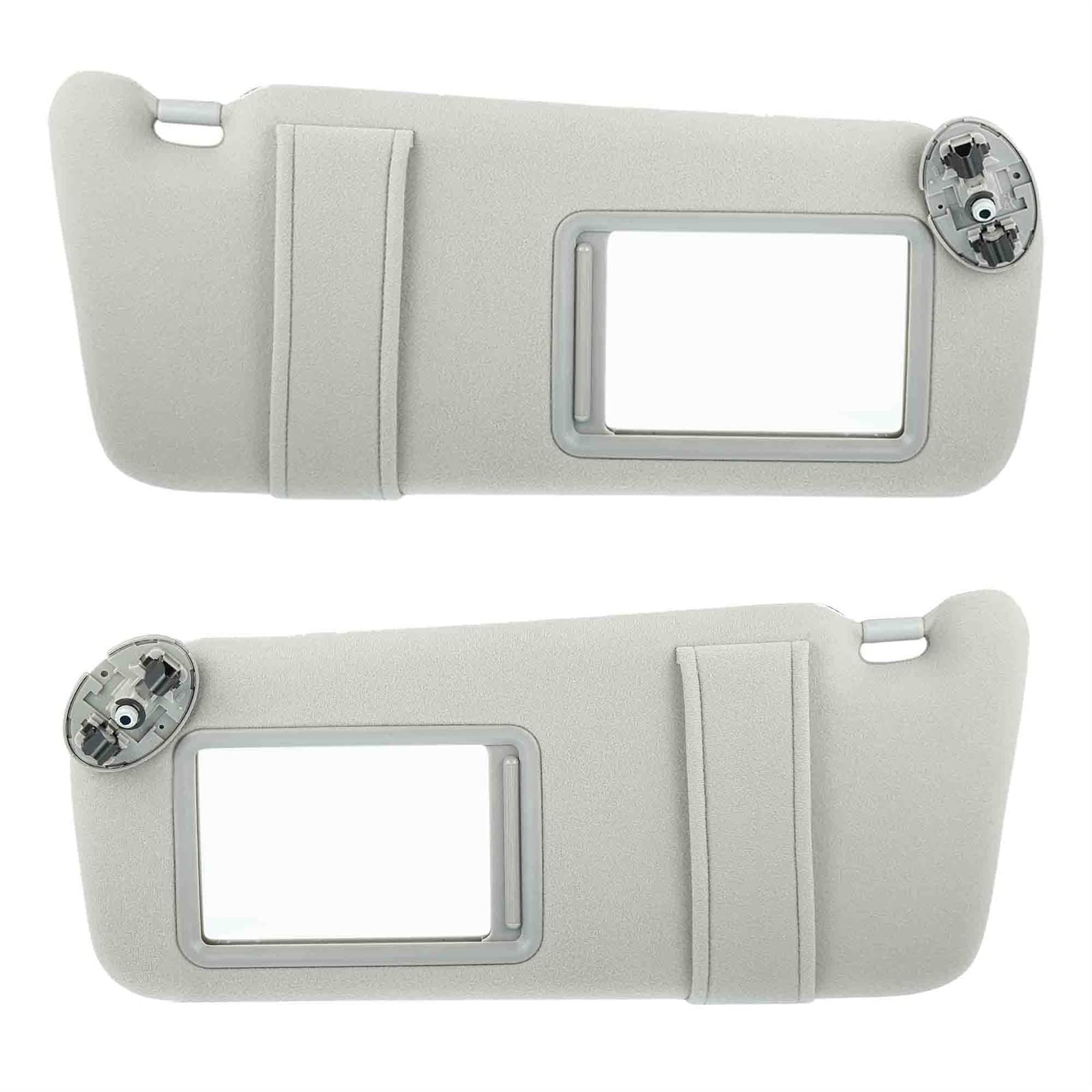 Coppia Parasole Auto Beige Per Toyota Camry 2007-2011 - Lato Guida E Passeggero - Ricambio 74320-06780-E0 74310-06750-E0 - 5