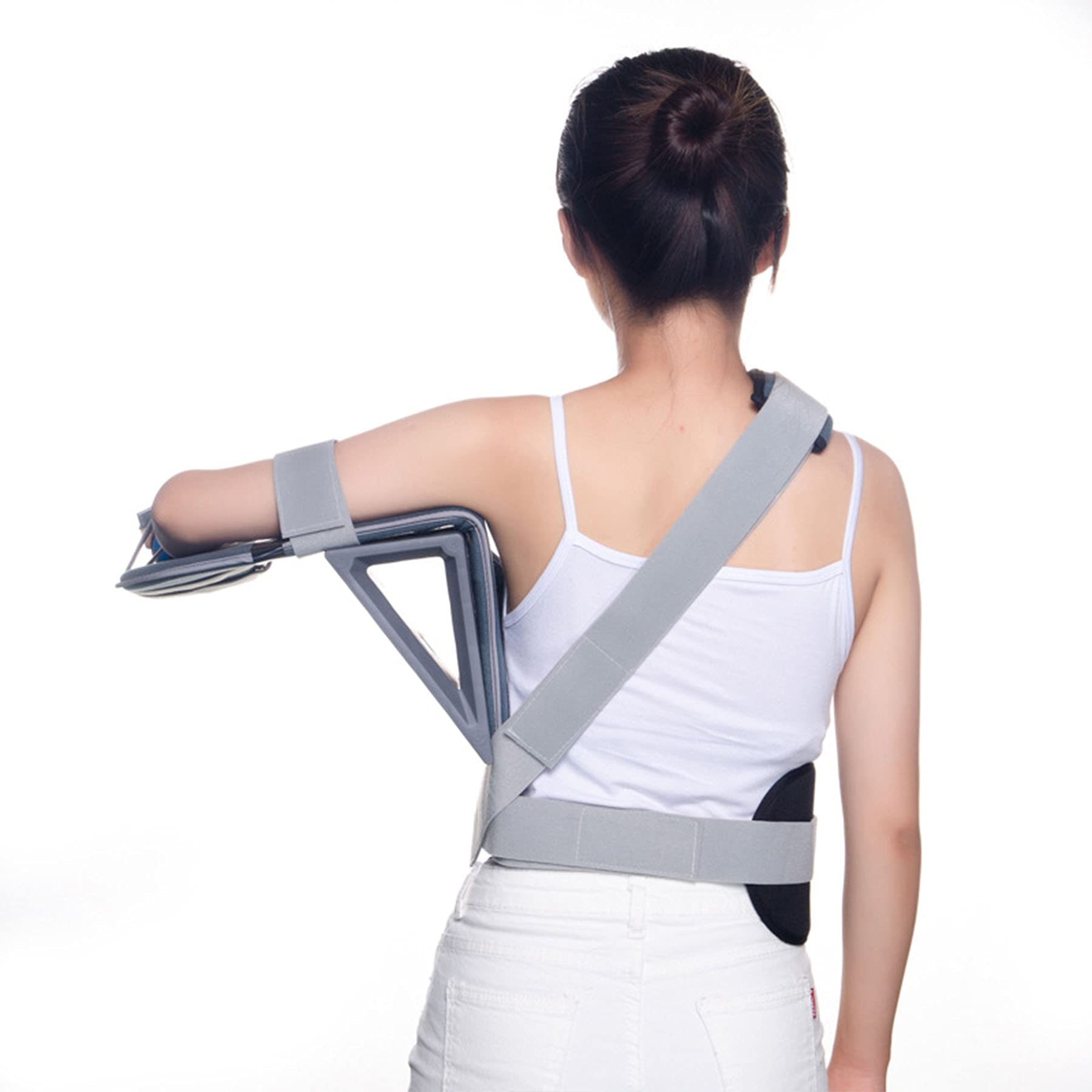 Inmovilizador Brazo Hombro Muñeca Ajustable Codo Antebrazo Manguito rotador Hombro Soporte para dislocación Esguinces Fractura Brazo Roto Dislocado Inmovilizador Ligero Transpirable