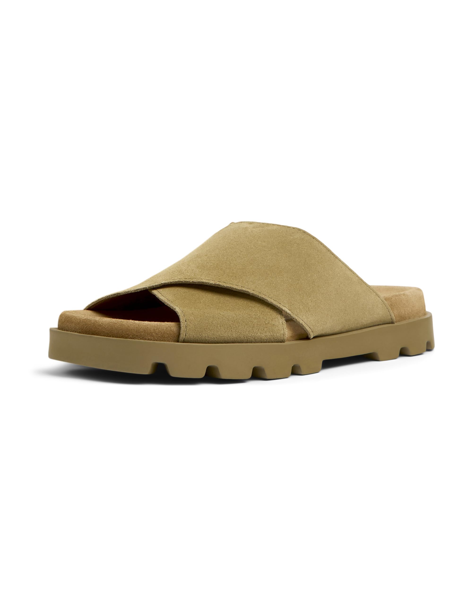 Camper Women's Brutus K201321 X-Strap Sandal, Brown 017, 8.5 UK