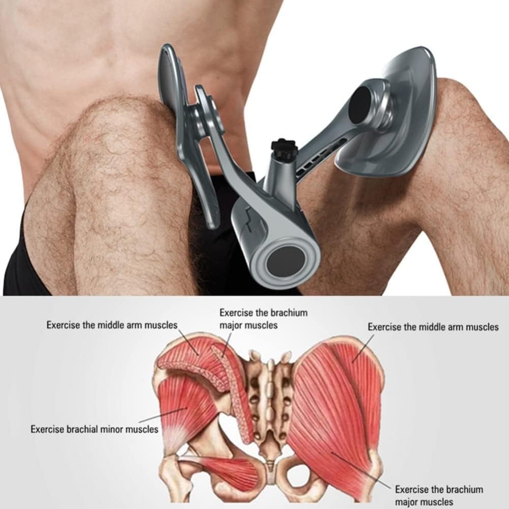 Kegel - Attrezzo per esercizi da uomo, per cosce perfettamente sagomate e muscoli del pavimento pelvico più forti