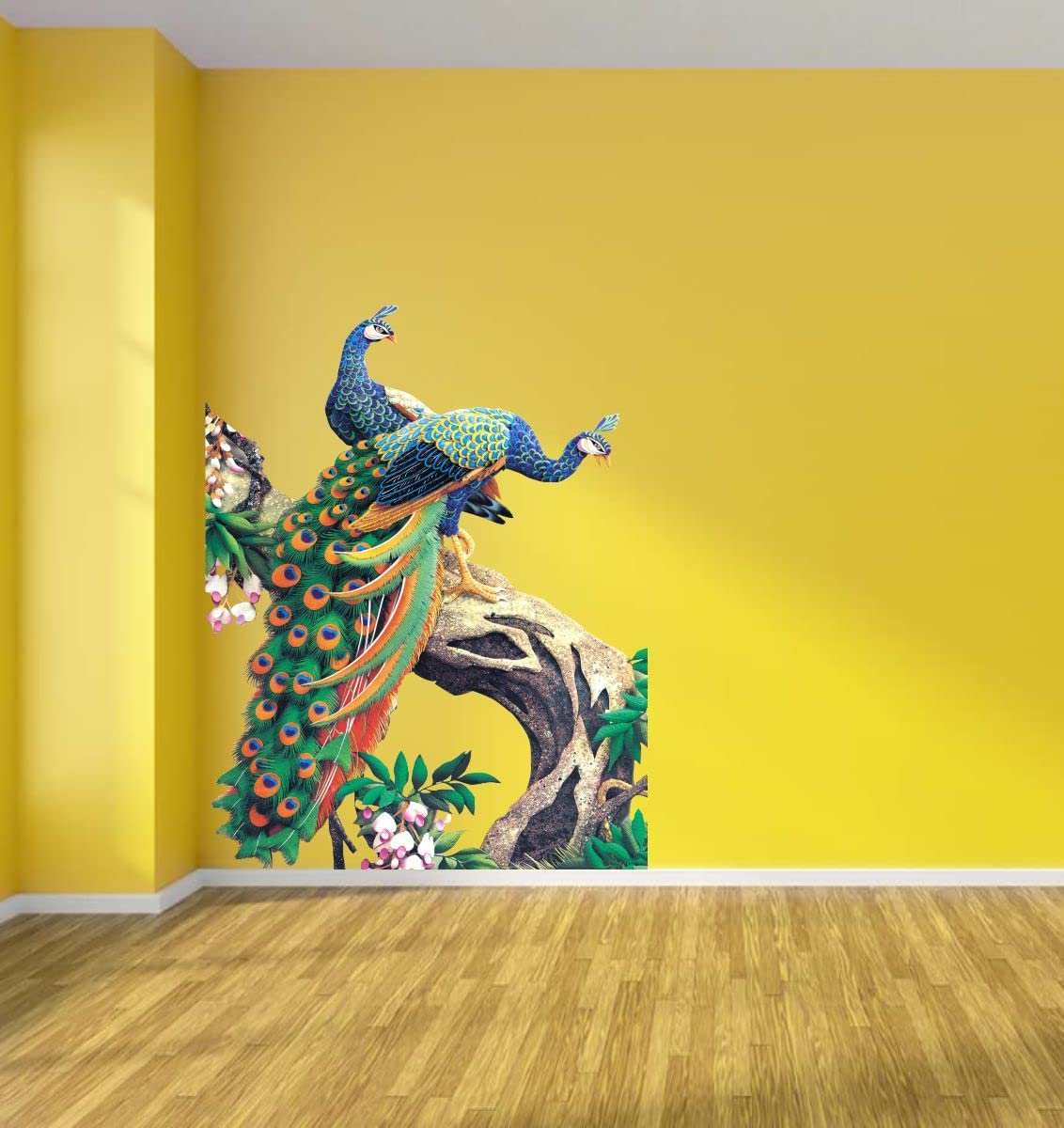 DECOR KRAFT PVC Vinyl Peacock with Quote Removable Decor Mural Wall Stickers Decal Mural Wall Stickers [Multicolor, Standard ] (Peacock Design 3) (B0BPZ2TGYP) Amazon Price History, Amazon Price Tracker