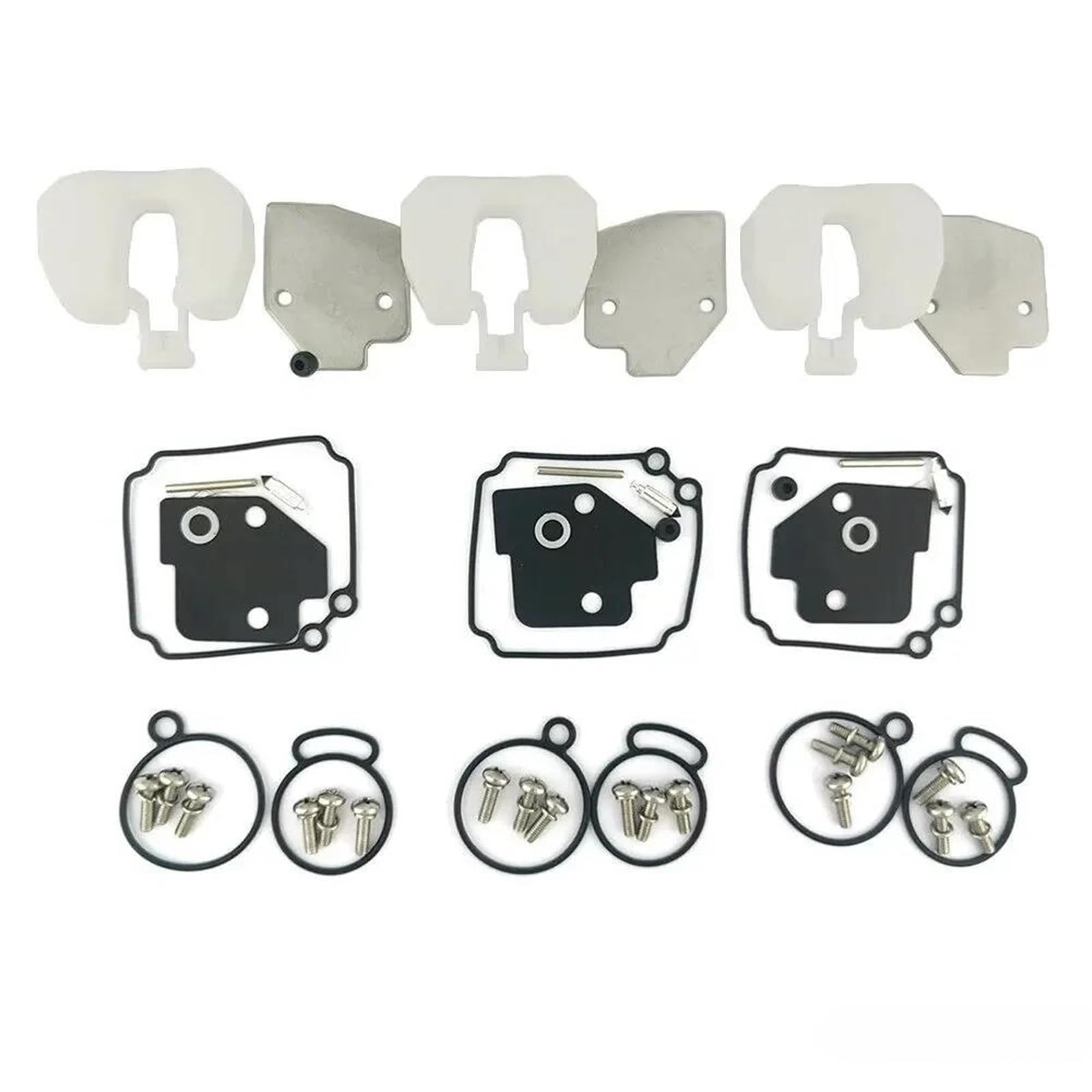 Ricostruzione Carb Kit Di Riparazione Carburatore Sostituzione Componenti Per Motori Fuoribordo Per Mercury 40HP 50HP 2 Tempi Revisione Per 853780A2 Set Riparazione Motore Marino