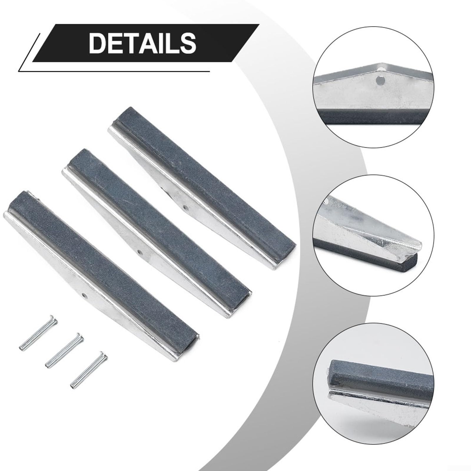 Pietra sostitutiva regolabile per cilindro del pistone del freno, diverse grane, set di pietre di ricambio per meccanici e tecnici (10,2 cm)