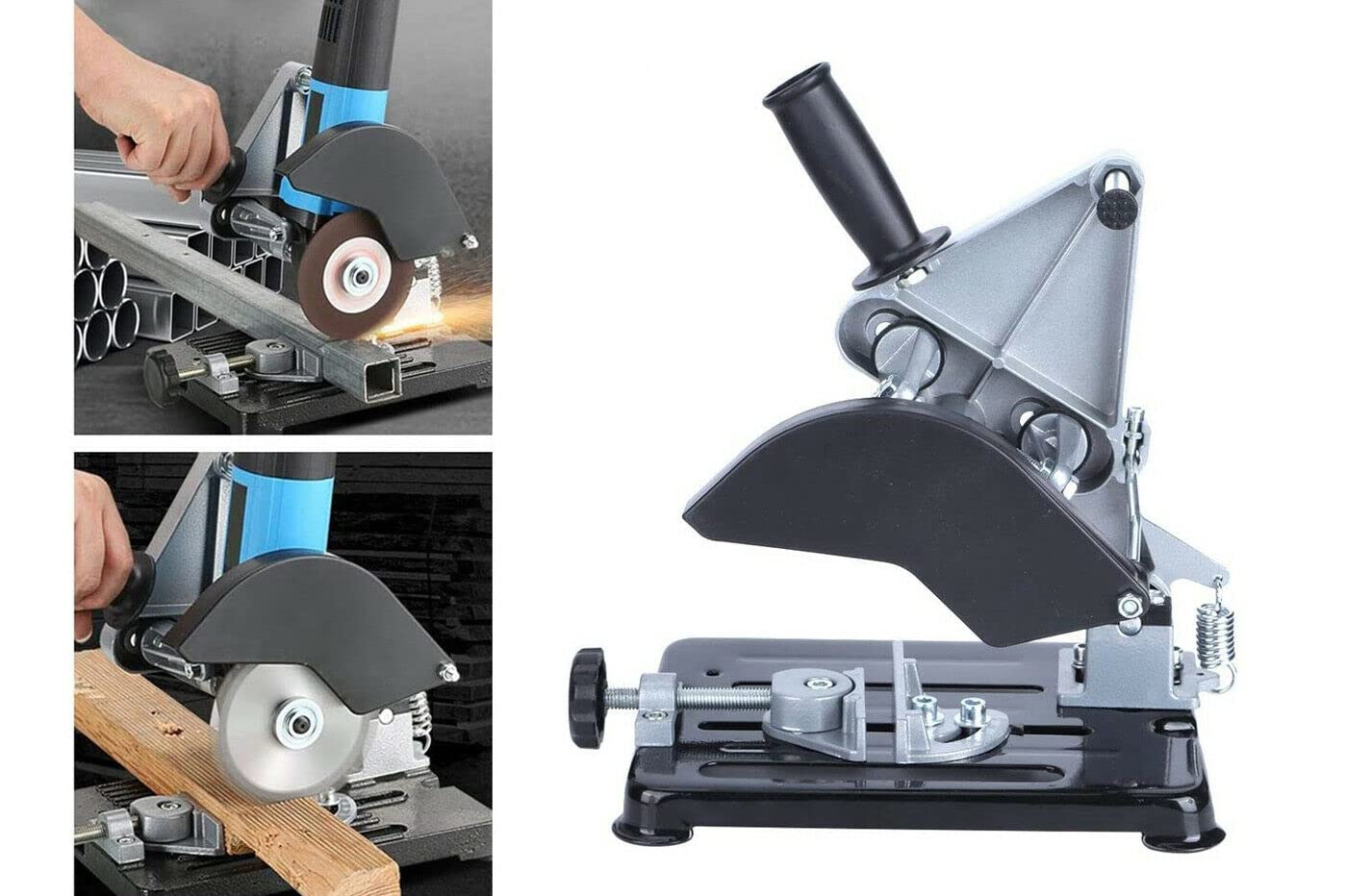 Di Tutto Per Tutti® Supporto Per Troncatrice Flex Angolare Da Banco Ø 115 e 125 mm | Supporto per Smerigliatrice Angolare Stabile Di Precisione