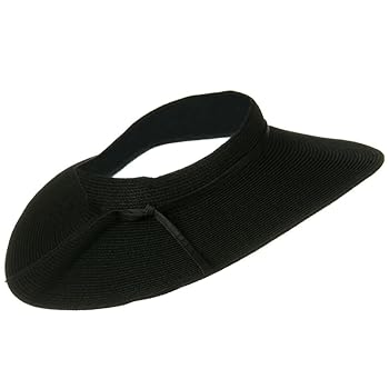 Jeanne Simmons UPF50+ Crownless 4 Inch Wide Brim Visor
