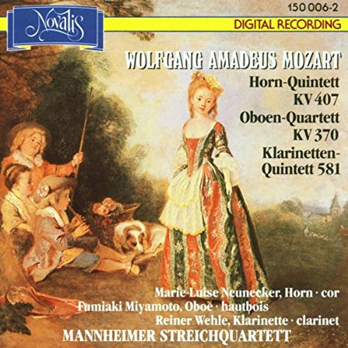 Horn Quintet KV 407/Oboen Quartet KV 370/Klarinetten Quintet 581 [Audio CD]