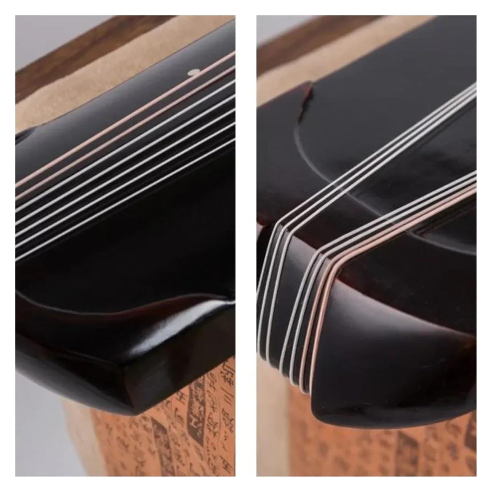 7saitiges Guqin 123 Cm Handgefertigtes Traditionelles Professionelles Saiteninstrument Für Anfänger Guqin Für Anfänger(Bk set 1)