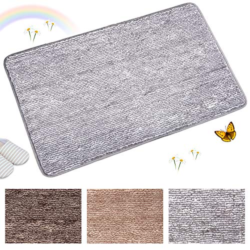 Indoor Doormat Front Door Mat Non Slip Rubber Backing Super Absorbent Mud