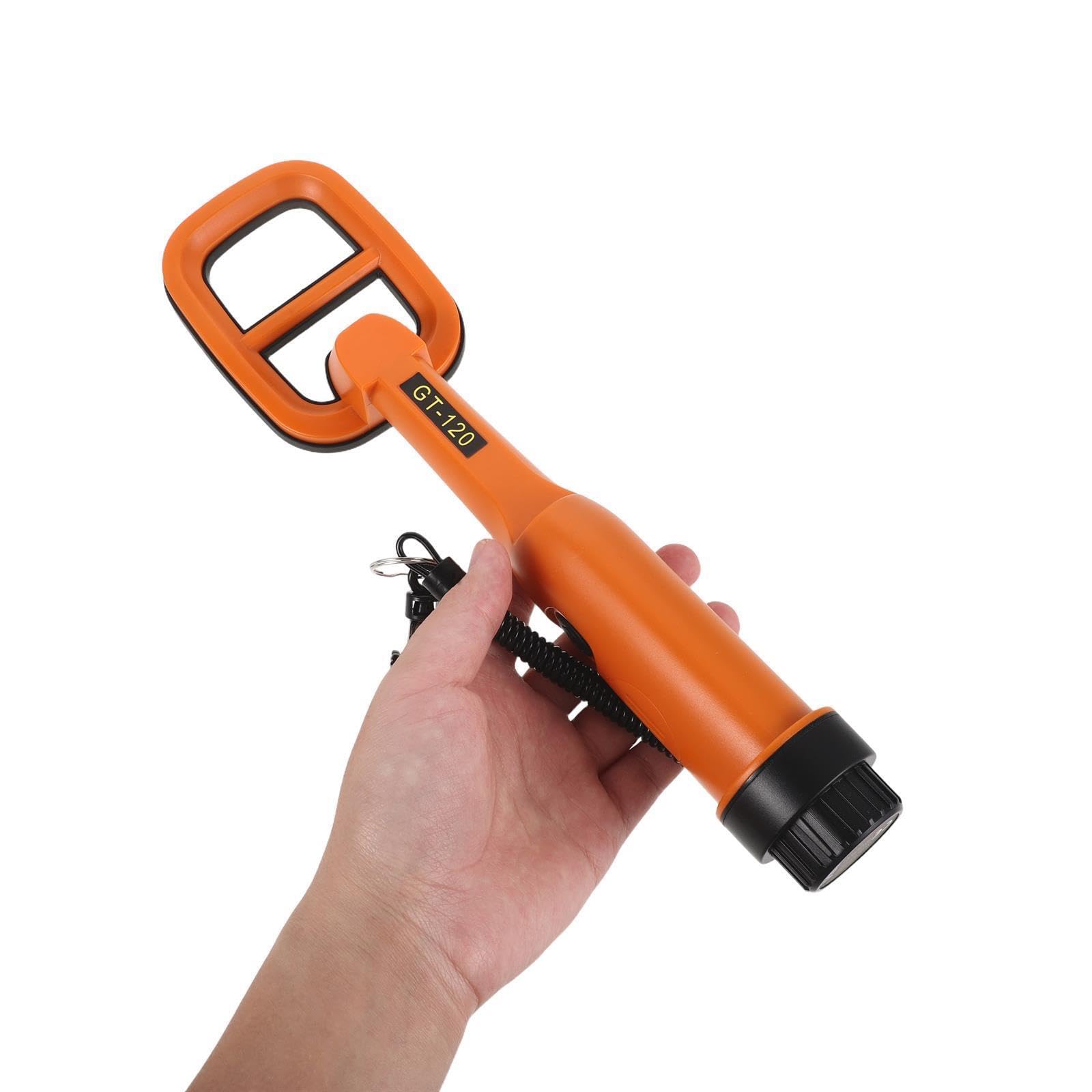 KALLORY Detector de Metales Subacuático para Adultos, Naranja, 35x9x6 Cm