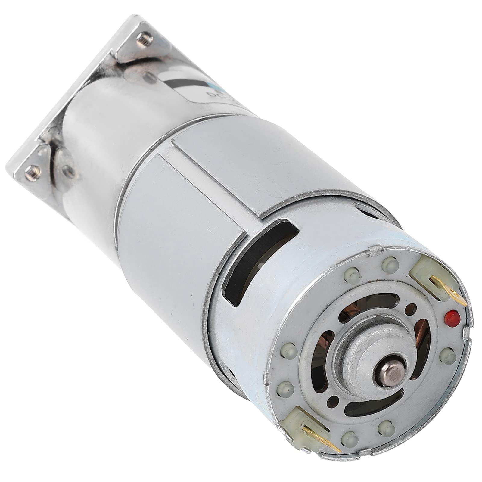 Cocoarm DC-Getriebemotor, Kupfer-Geschwindigkeitsreduzierungsmotor, 24 V, 50 U/min Im Uhrzeigersinn, CCW-Geschwindigkeit, Alle Metallgetriebe, Hohe Geräuscharmut, für Intelligente Türschlösser, (50