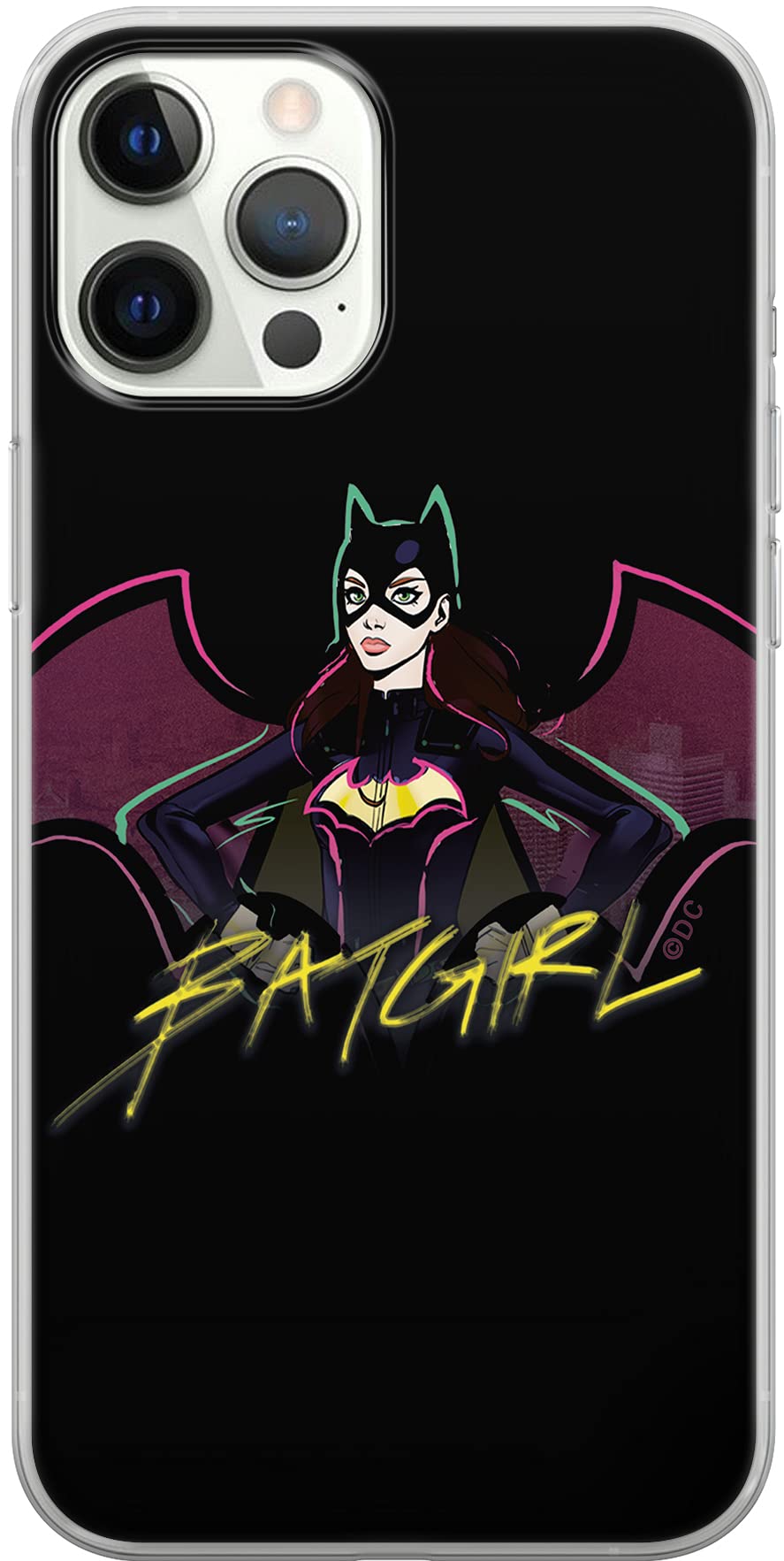 ERT GROUPOriginal and Officially Licensed DC Smartphone Case for IPhone 12/12 PRO, optimal smartphone shape, shockproof.