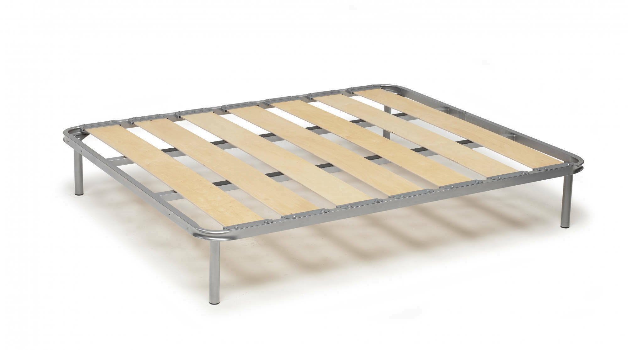 Talamo Italia - Rete letto piazza e mezza Mariagiulia, Rete ortopedica a doghe larghe, 100% Made in Italy, Cm 120x190h 31