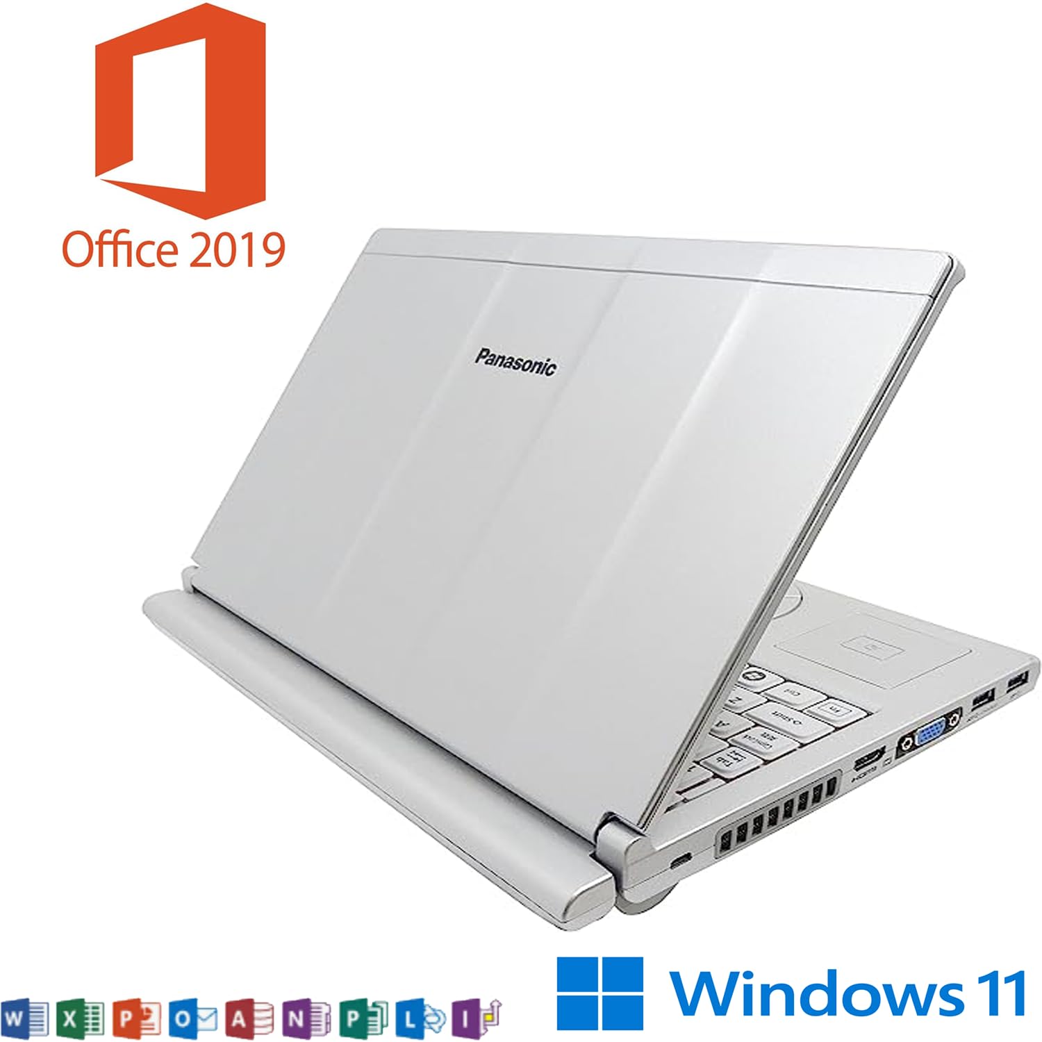 日本製 軽量ノートPC 最新Windows11 爆速SSD128GB Panasonic CF