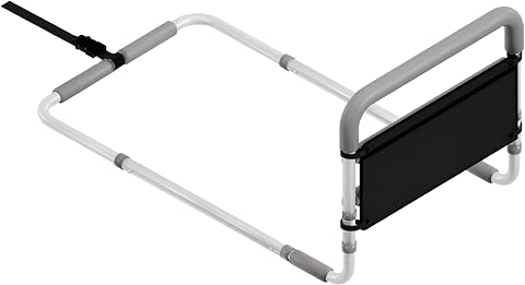 Healthcraft Assista-Rail Fixed Bed Rail with Organizer, ASTM Certified