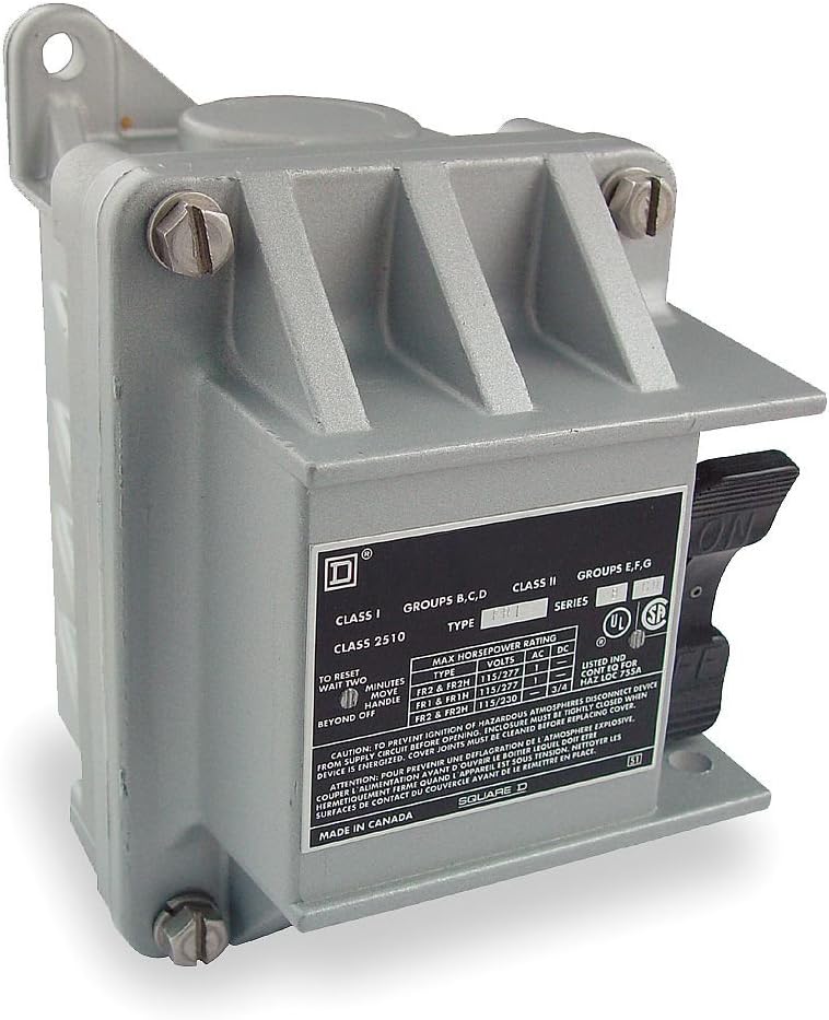 Schneider Electric 2510MBG2 Manual Starter - 600V AC, Mplus Options, Black