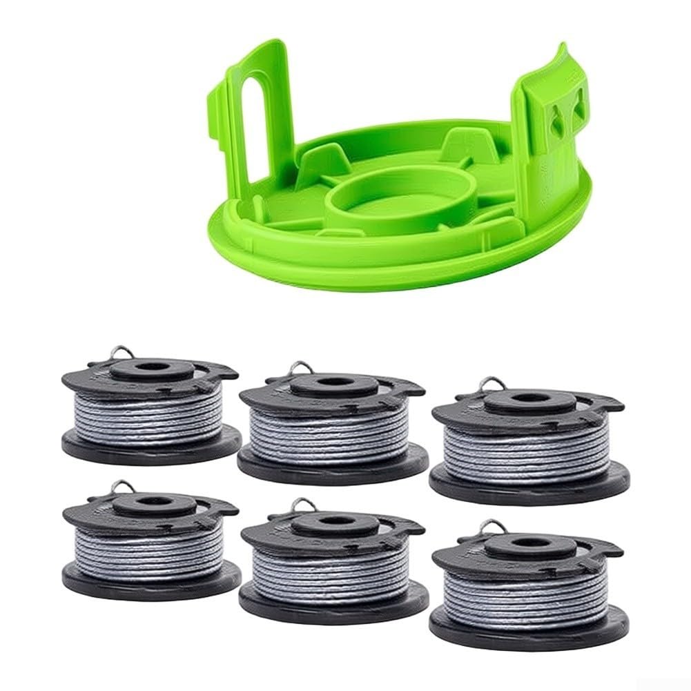 Bobinas Cortacésped 0.065 para Greenworks 6-Pack