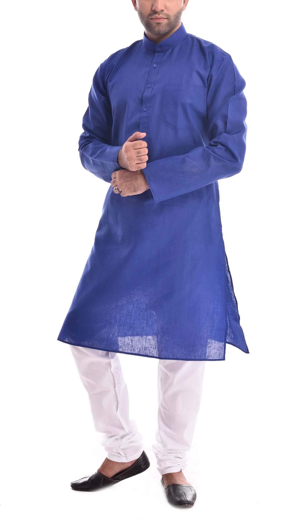 royal kurta Mens Cotton Kurta Pyjama-picture-26