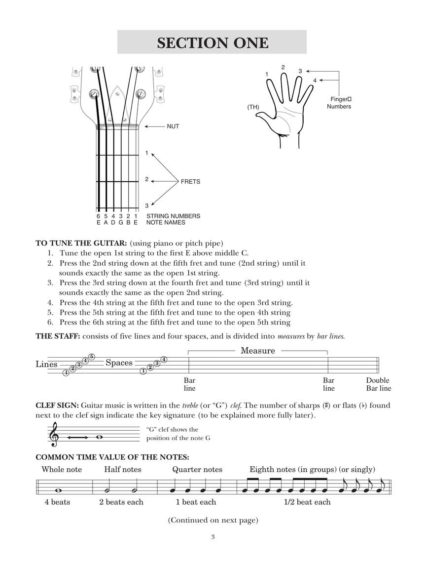 Modern Method for Guitar - Volume 1 | Gitarren-Lehrbuch für Anfänger mit Notenlesen und Techniktraining | Gitarrenmethode für Musikunterricht und ... Guitar Technique (Method: Guitar, Band 1)