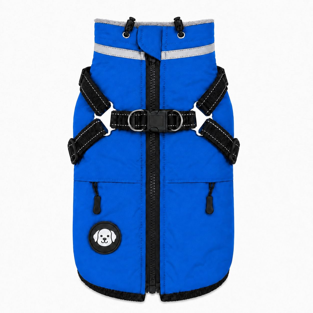Waterproof Dog Coat with Harness Built in,Warm Winter Coat for Dogs,Dog Jacket for Small Medium Large Dogs