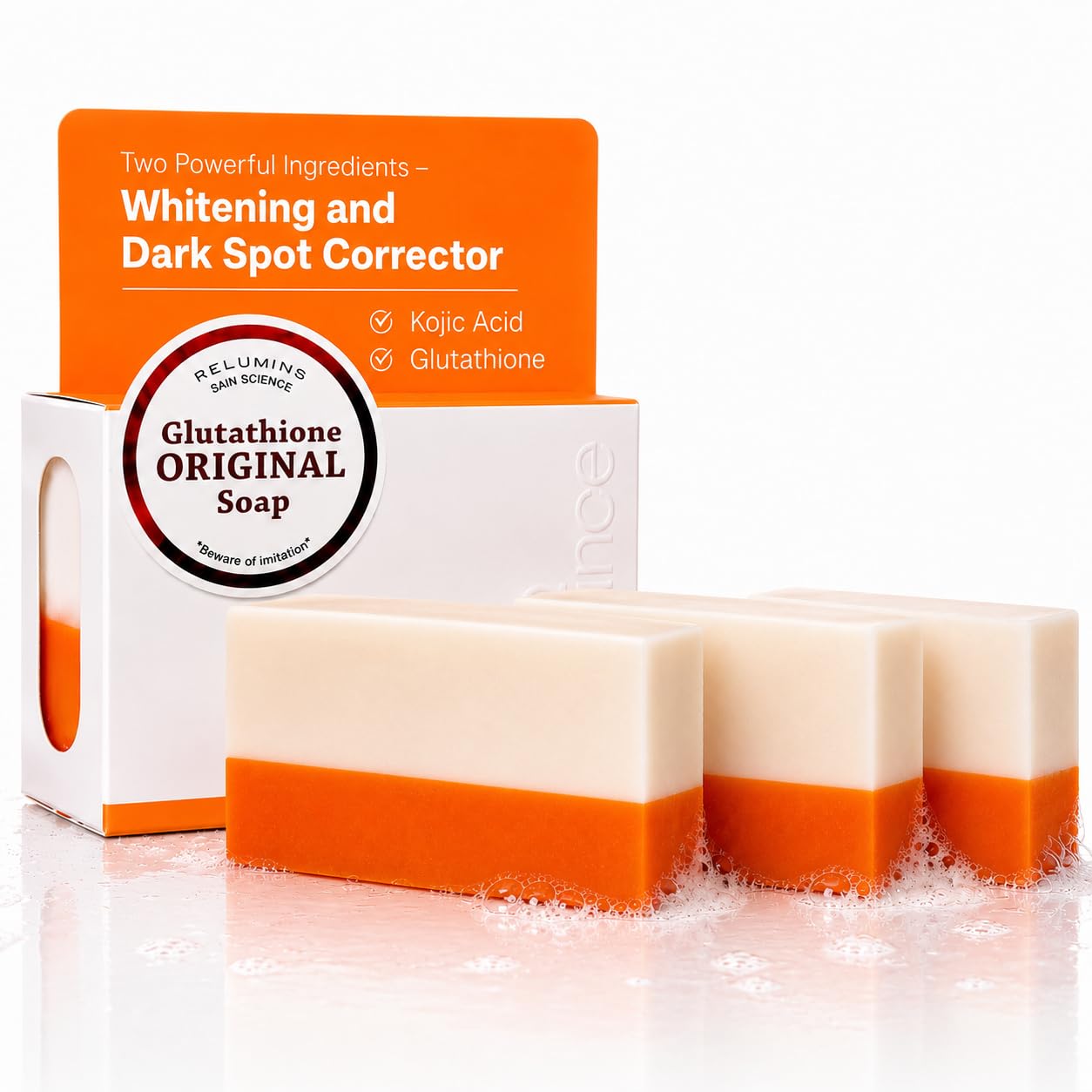 is glutathione soap safe Glutathione Skin Whitening Soap main image 1