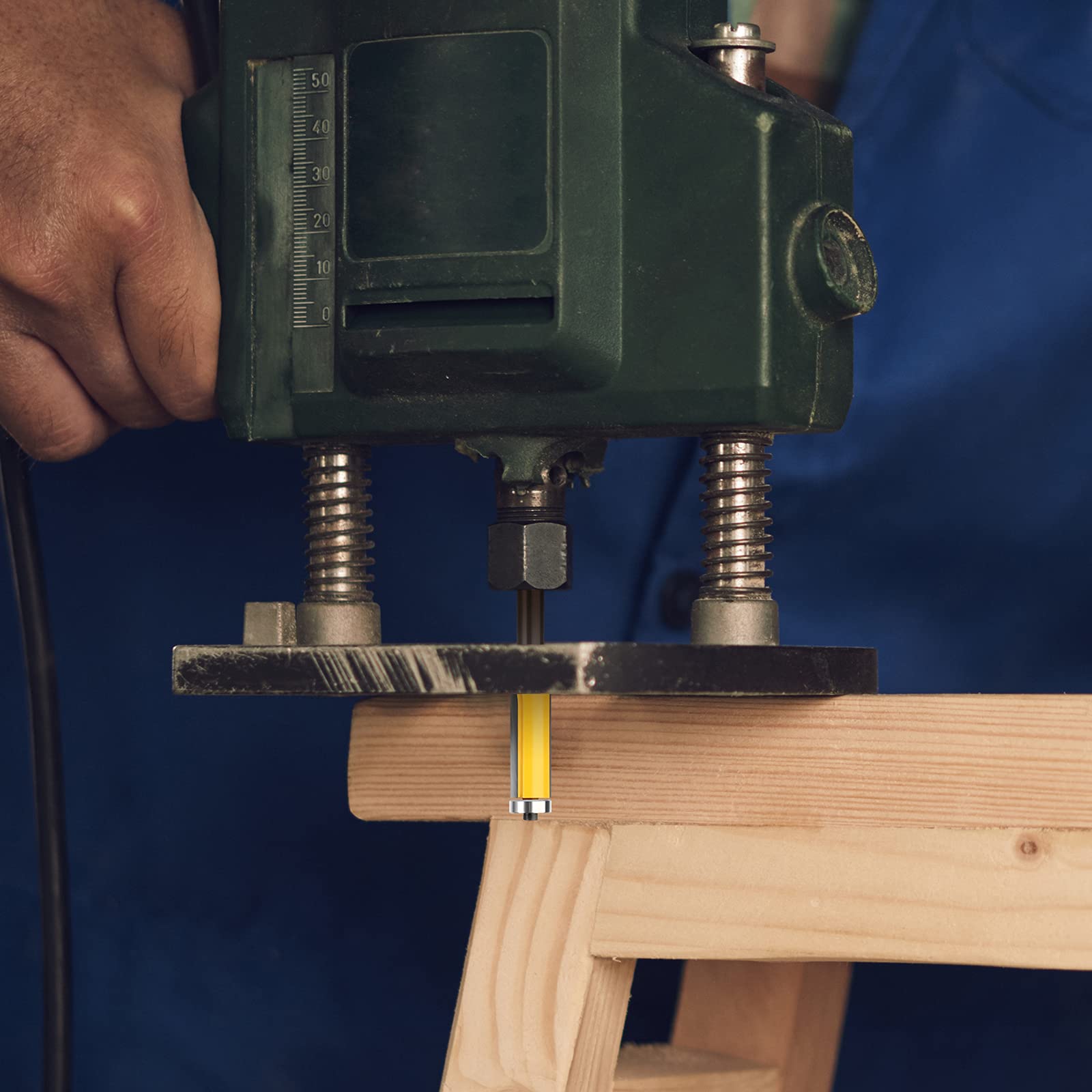 Flush Trim Router Bit - 2 Inch Shank -7 Flush Trim Router Bit - 2 Inch Shank -7